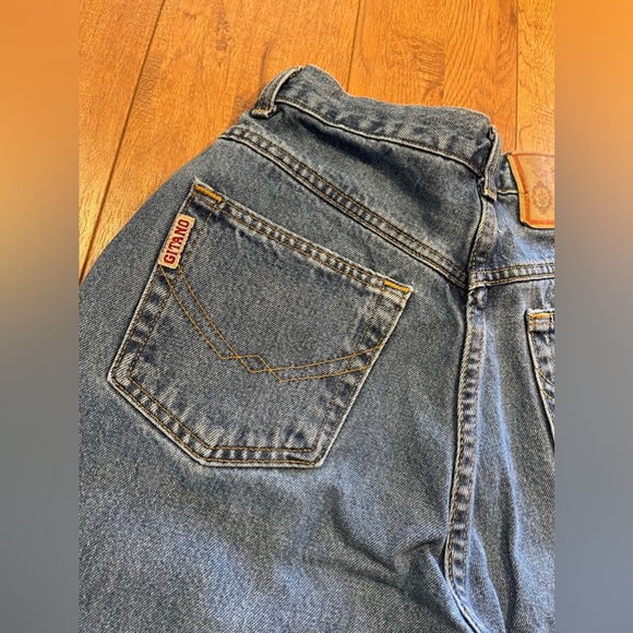 Vintage GITANO 100% Cotton Denim Jeans High Waisted 26”x 30-1/2” long - Picture 13 of 14